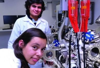 Andrea, Cristian y el fascinante mundo de la nanotecnología