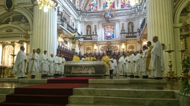 Celebraron en la Catedral el bicentenario de la restauración de la Compañía de Jesús