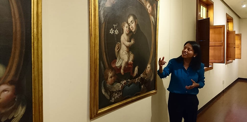 Muestran la relación de los jesuitas con el arte